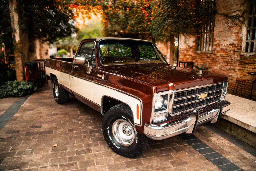 Chervolet Silverado 1979, projeto #6346 restaurado pela Timeless Garages