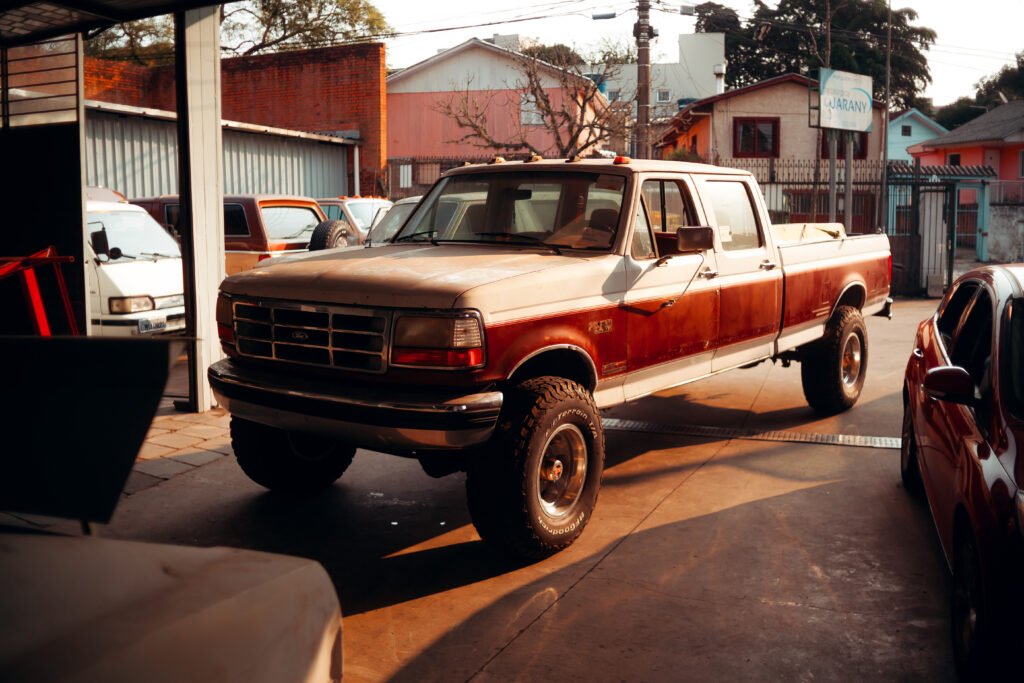 Ford F350 1992, projeto #1254 restaurado pela Timeless Garages